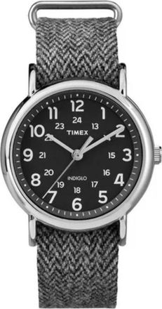 Timex Weekender Quartz Black Dial Unisex Watch TW2P72000