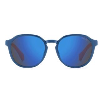 Polaroid Sunglasses, unisex, Blue, Size: 47 MM PLD 8078/S Sunglasses