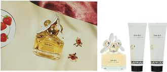 Marc Jacobs Womens Daisy Eau De Toilette 50ml, Body Lotion 75ml + Shower Gel - Violet - One Size