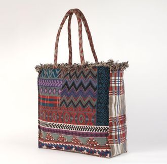 Vismaya Eminent Jacquard Bag in Purple at Nordstrom