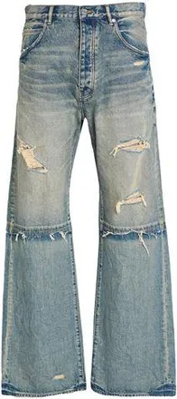 Purple BOTTOMWEAR - Jeans on YOOX.COM