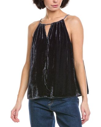 Velvet Aleaha Silk-Blend Top