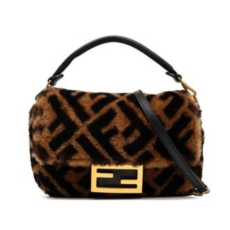 Fendi Pre-owned Mini Bags, female, Brown, Size: ONE SIZE Pre-owned Zucca Mini Bag