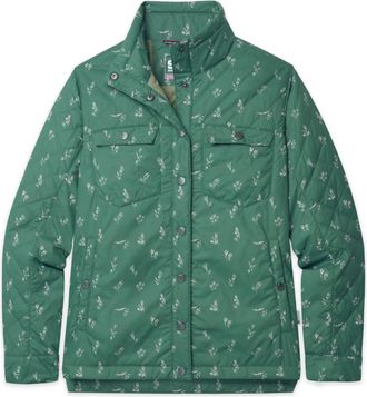 Stio Womens Skycrest Insulated Snap Shirt