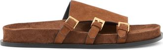 Reiss Lauren Slide Sandal in Tan at Nordstrom, Size 5.5Us