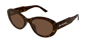 Balenciaga BB0446S 002 Womens Sunglasses Tortoiseshell Size 56