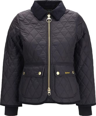 Barbour Womens Quilted Puffer Jacket Black Outer: Polyamide