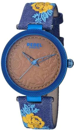Rebel Rockers Carroll Gardens Bronze Dial Ladies Watch RB112-1101