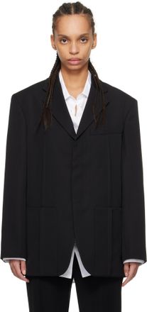 jacquemus ジャックムス　テーラード ノーカラージャケット　サイズ48 jacquemus ジャックムス テーラード ノーカラージャケット
