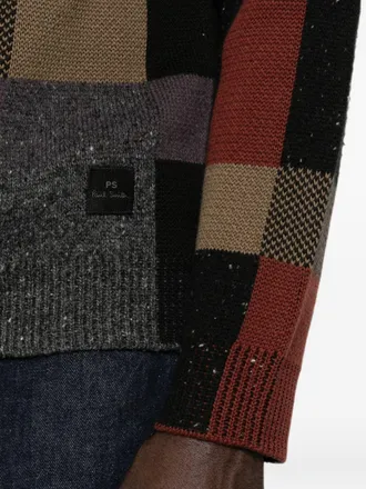 Paul Smith Patchwork Knit Sweater - Multicolor