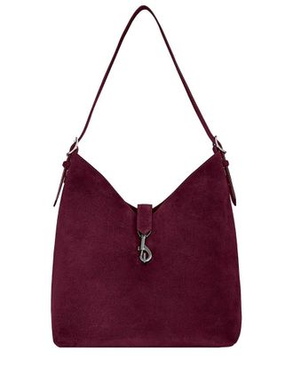 Rebecca Minkoff Megan Mini Suede Hobo Bag