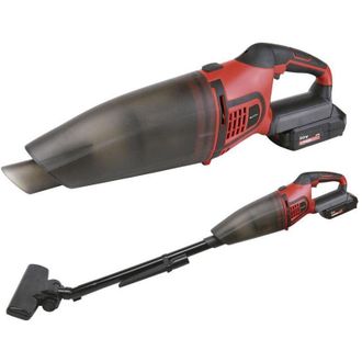 cofan Aspirador A Bateria Li-ion 20v Con Brazo Articulado, Aspirador De Mano A Bateria Litio Li-ion 20v Con Prolongadores O Brazo Articulado Y Accesorio Gir