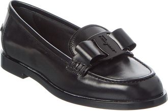 Ferragamo Vivaldo Leather Loafer