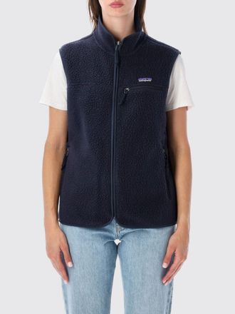 Patagonia Gilet in pile Classic Retro-X con collo alto e tasche a zip