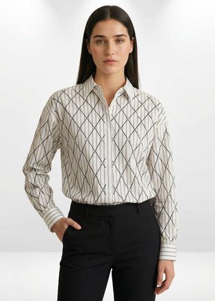 Exquise Kailee Embroidered Shirt in Multi Color at Nordstrom, Size X-Large