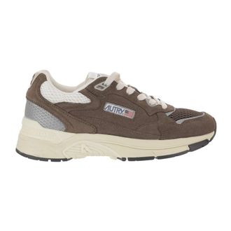 Autry Hyperway Low - Heren - Sneakers - Bruin - 42 EU - Katoen - Schoenen