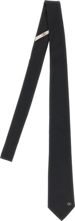 Valentino Garavani Valentie Cravatte Nero-Uomo