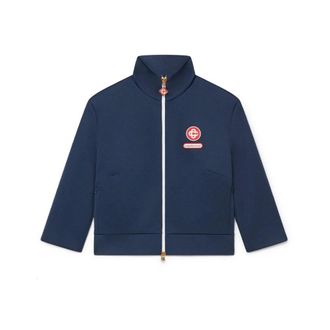 Casablanca Zip-throughs, female, Blue, S, Sporty Tracksuit Top