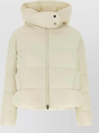 Pinko down quilted hooded parka coat