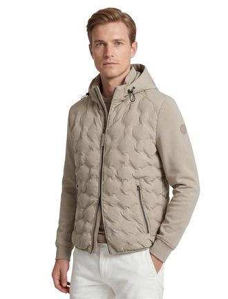 Reset tussenjas Reset beige normale fit rits capuchon gewatteerd