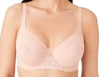 Wacoal Soft Sense Lace Underwire Bra In Nude