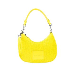 Marc Jacobs Monogram Terry Hobo Schoudertas - Dames - Tassen - Geel - Maat: ONE Size Nylon