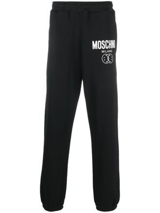 Moschino Shorts met print - Zwart