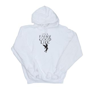 Disney Dames/Dames Tinkerbell Fairy Good Life Hoodie (Wit)
