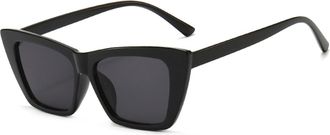 Generic Outdoor Men Vacation Sunglasses Sport Commuter Women Decorative Sun Glasses(Black)