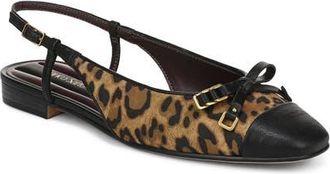 Franco Sarto Ethel Slingback Flat in Brown at Nordstrom, Size 7.5