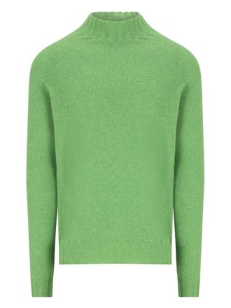 Tagliatore high-neck cashmere sweater - men - Cashmere - 50 - Green