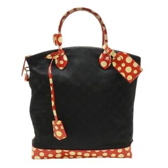 Louis Vuitton Pre-owned Tote Bags, female, Red, Size: ONE SIZE Pre-owned Lockit Vernis Infinity Dot Tote Bag