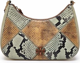 Tory Burch Tassen, Dames, Veelkleurig, ONE Size, Leer, Thea Patchwork Convertible