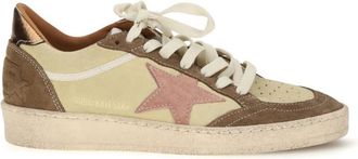 Golden Goose Brown Ball Star Sneakers