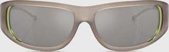 Diesel Wraparound style sunglasses - Sunglasses - Unisex - Grey