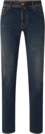 Jacob Cohen Slim-fit Jeans - Heren - Slim Fit Jeans - Blauw - W34 - Jeans