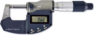 Trade Shop Trade Shop - Micrometro Elettronico Digitale Millesimale Per Esterni Calibro Palmare 0-25 Mm