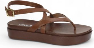 Love Rio Womens Arpoador Seaside Sandal In Maroon
