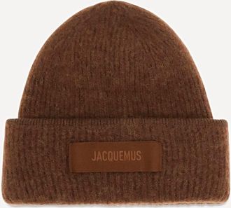 Jacquemus Gros Grain Ribbed Beanie Female UNI