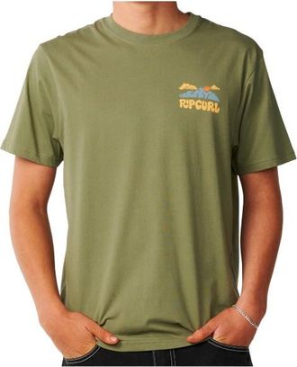 Rip Curl Surf Trip Tee T-Shirt f&uuml;r Herren | oliv