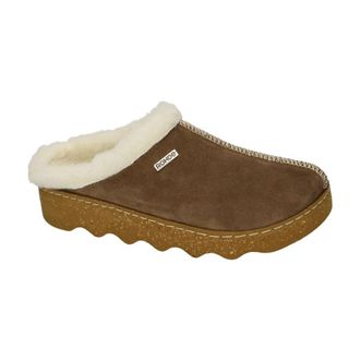Rohde Foggia-D Slipper - Dames - Pantoffels - Bruin - 41 EU - Wol - Schoenen