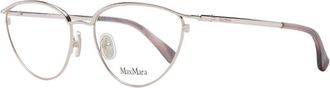 Max Mara Ros&eacute;goud Cat Eye Optische Monturen - Dames - Brillen - Geel - ONE Size - Accessoires