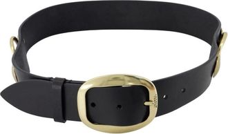 Isabel Marant Isabel Marant, Belts, female, Black, Size: 85 CM Black Leather Belt - Dara Gz