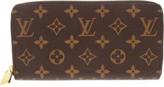 Louis Vuitton Brown Monogram Canvas Long Wallet (Bi-Fold) (Pre-Owned)