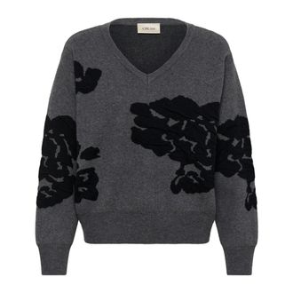 Cream Truien - Dames - Truien - Grijs - Maat: M Leer
