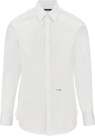 Dsquared2 Stretch cotton shirt Man 46