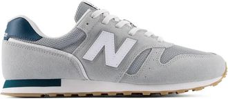 New Balance Mens 373 Trainers Shoes in Grey Leather - Size 41.5 EU/IT