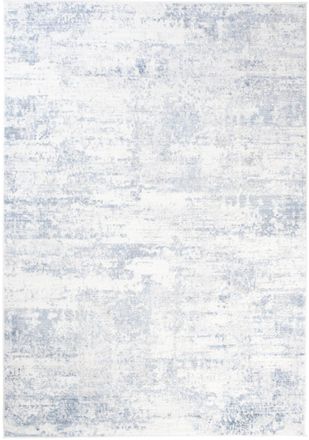 Tapiso Alfombra de sal&oacute;n azul crema vintage suave 160 x 220 cm