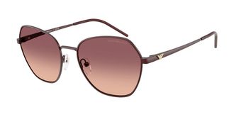 Emporio Armani EA2161 34018D Womens Sunglasses Burgundy Size 55