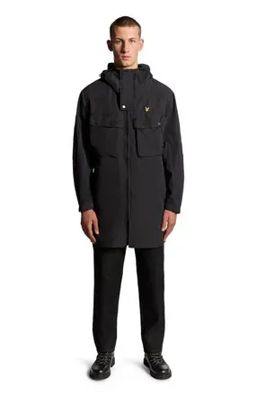 Lyle & Scott Guard Parka in Black Ice at Nordstrom, Size Xx-Large